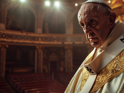 djverdure_Realistic_the_pope_on_a_thetaer_stage__shot_on_Hassel_5329834b-e302-4df8-b898-4261b4b9f506